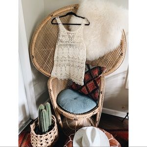 XS Free People Lace Tunic Slip